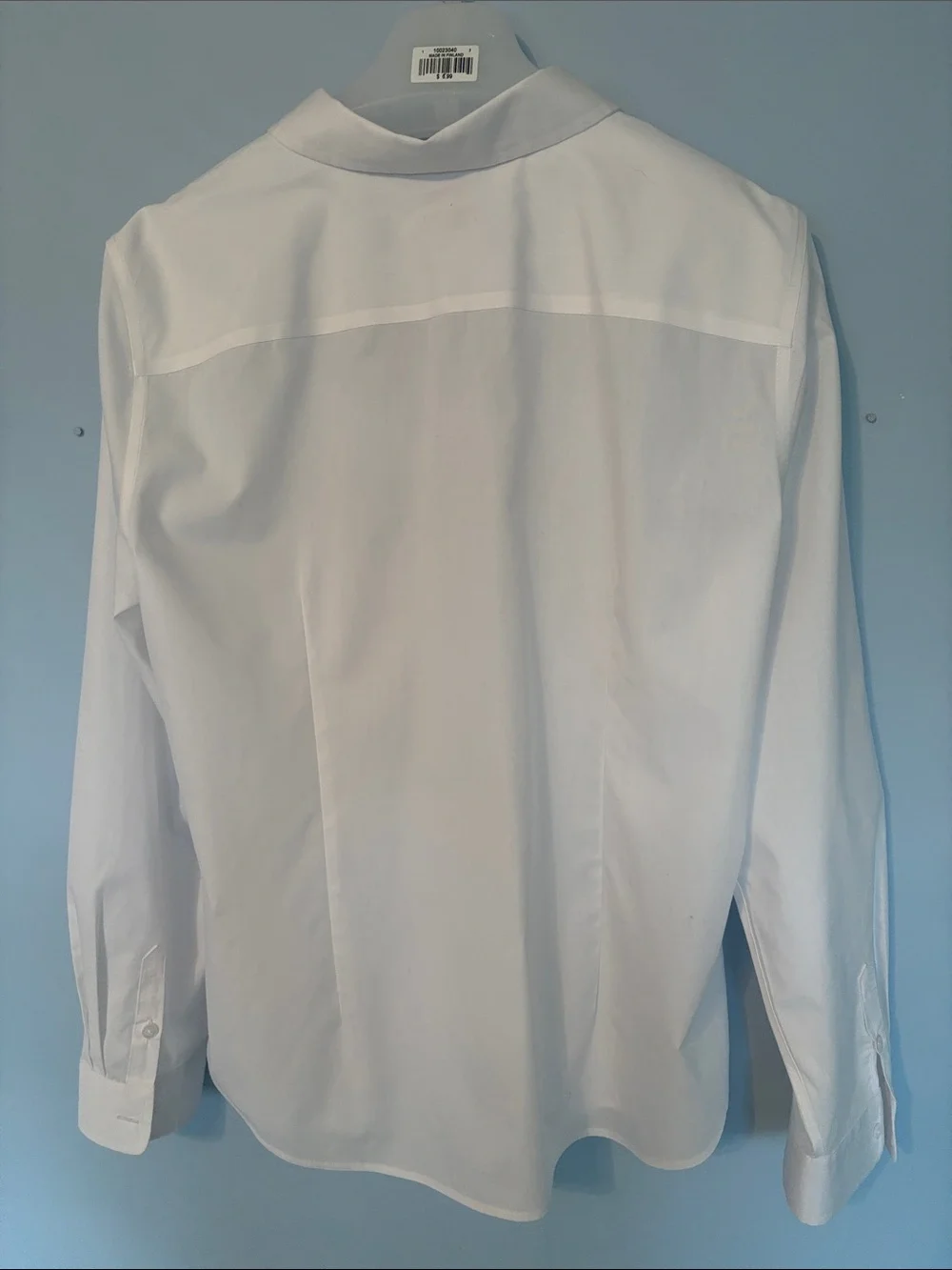 Talbots Classic White Button-Down Shirt - Picture 2 of 6